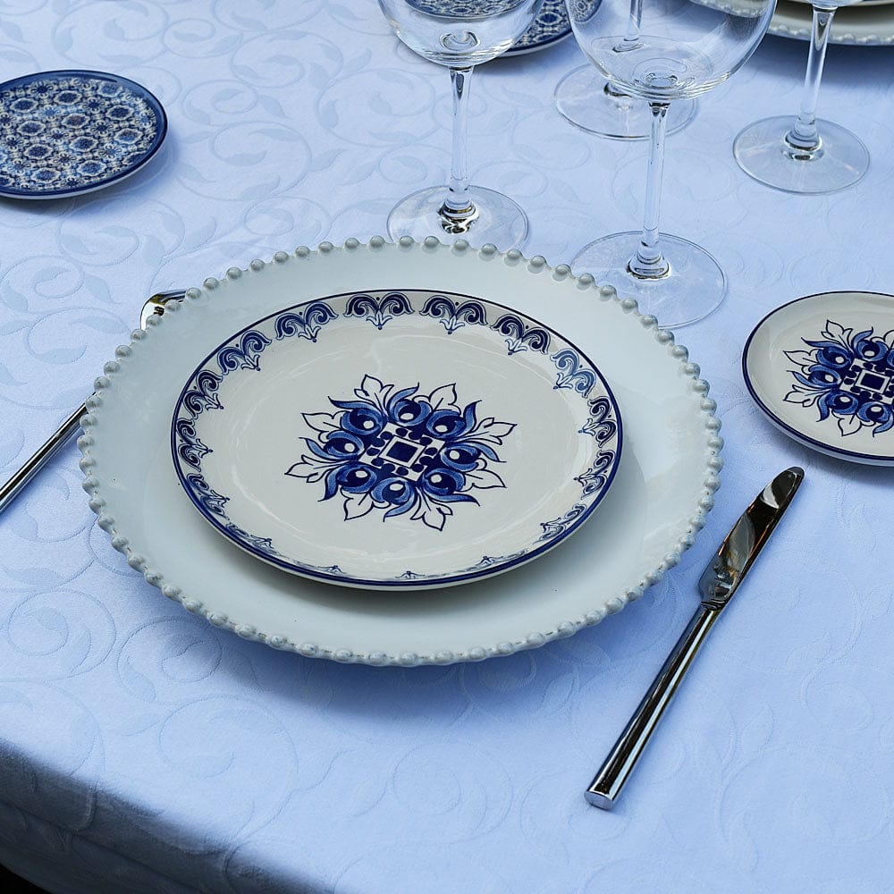 Assiette en céramique motifs azulejos version 3 Assiette en céramique "Brasão" - 20cm