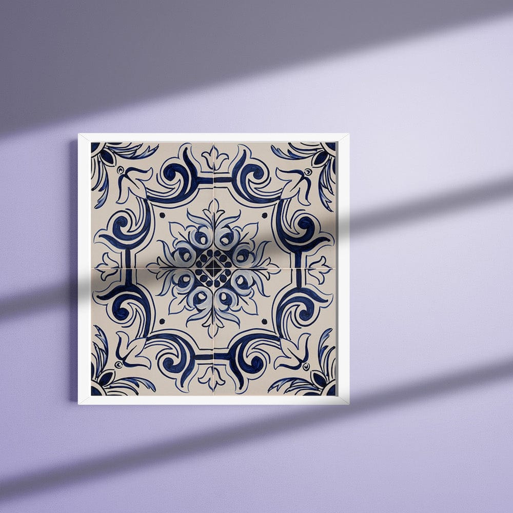 Bol en céramique aux motifs azulejos version 2 Bol "Brasão" - 13cm