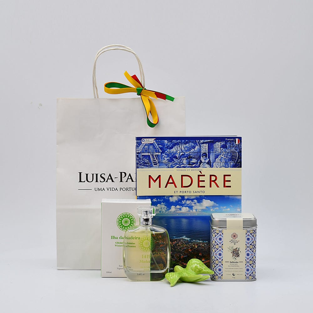 Coffret cadeau portugais I L'île de Madeire Coffret cadeau "Madeira" Français / En Sac cadeau