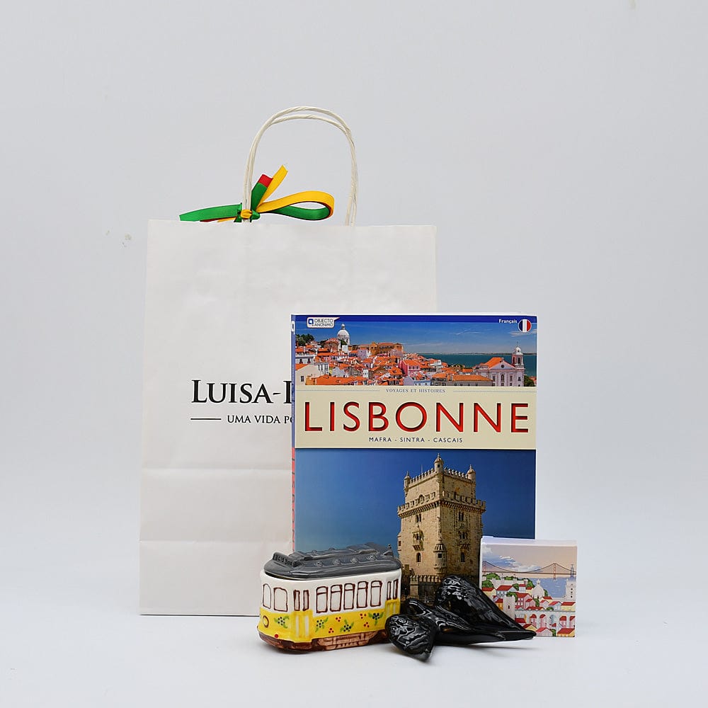 Coffret cadeau portugais I Lisbonne Coffret cadeau "Lisboa" Français / En Sac cadeau