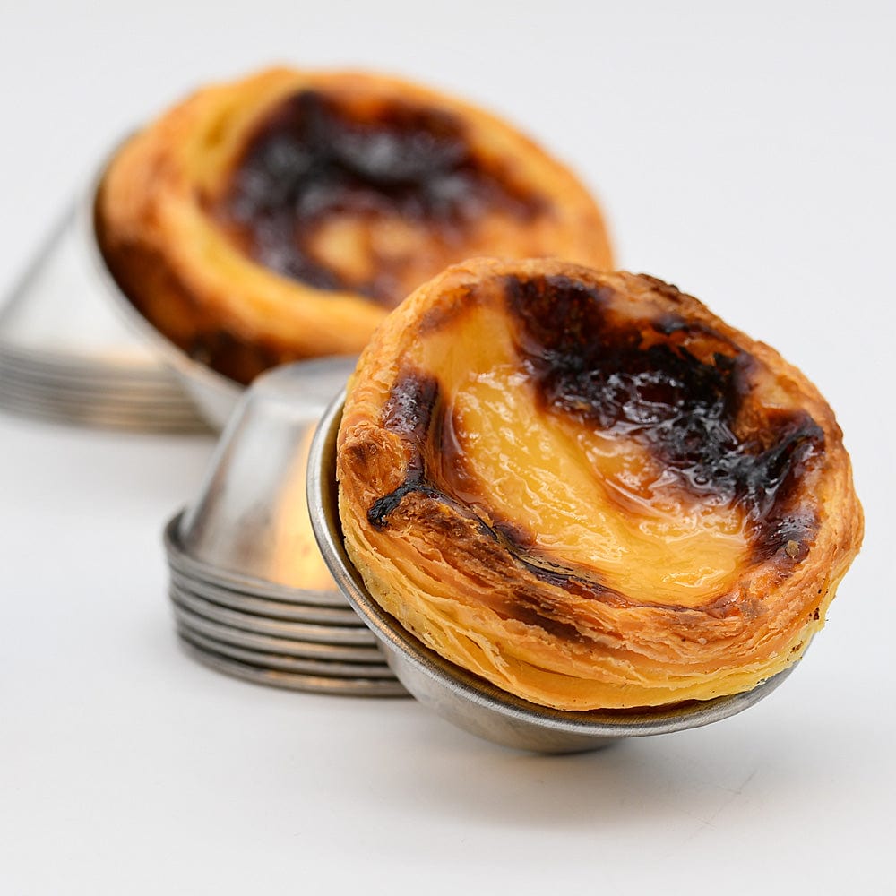 Moule à Pasteis de Nata Miniature 8 pièces Moules à Pasteis de Nata Miniatures - 8 pièces