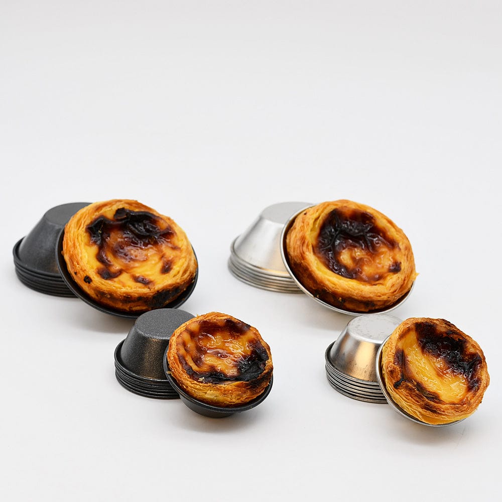 Moules à Pasteis de Nata Miniatures anti-adhésif - 16 pièces